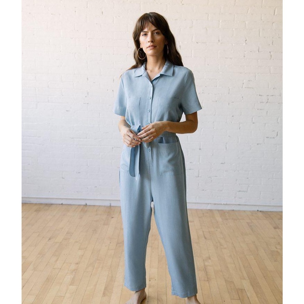 Tradlands Linen Finn Jumpsuit